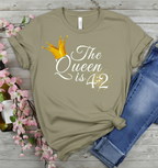 Queen is 42 Birthday shirt