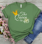 Queen is 45 Birthday shirt