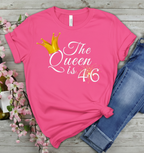 Queen is 46 Birthday shirt
