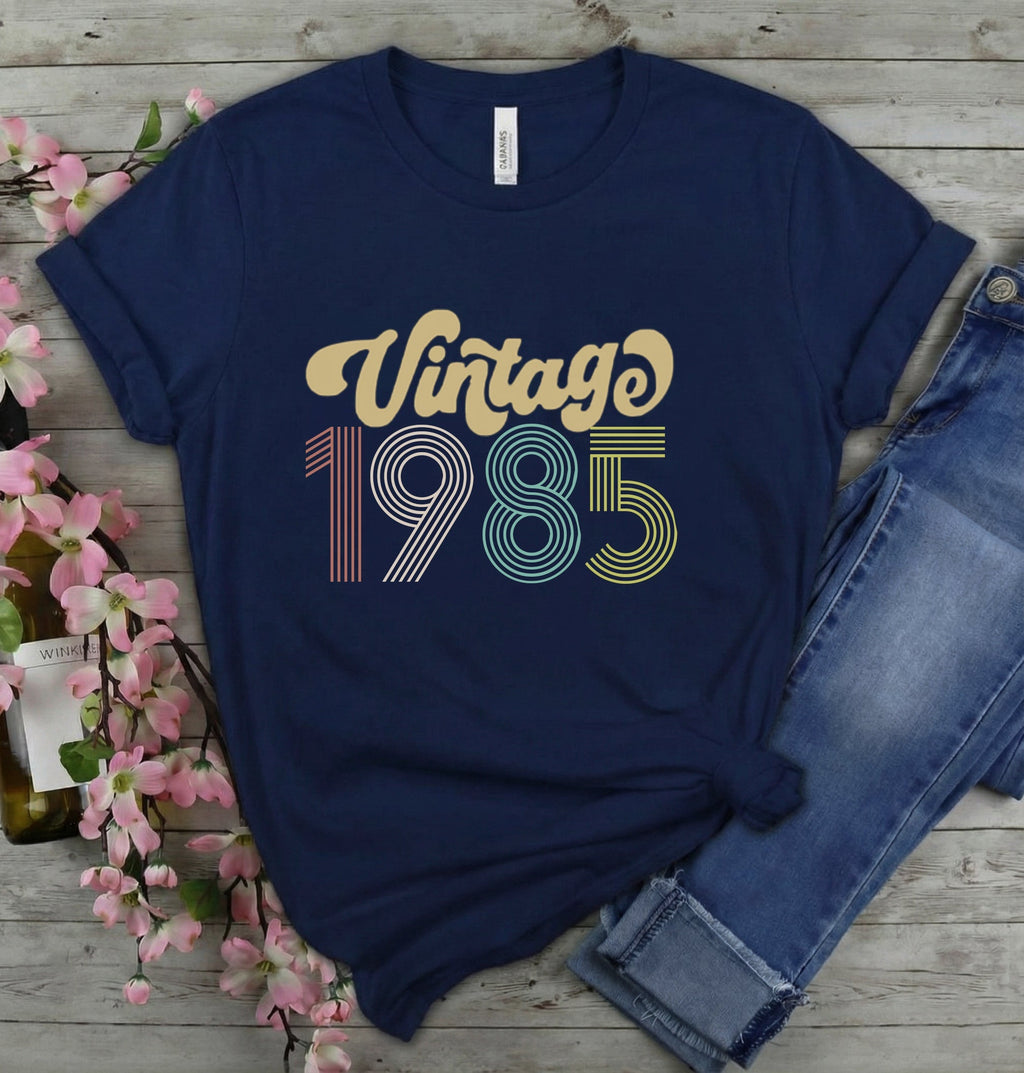 Vintage-Shirt zum 40. Geburtstag von 1985