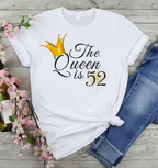 Queen is 52 Birthday shirt