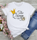 Queen is 55 Birthday shirt