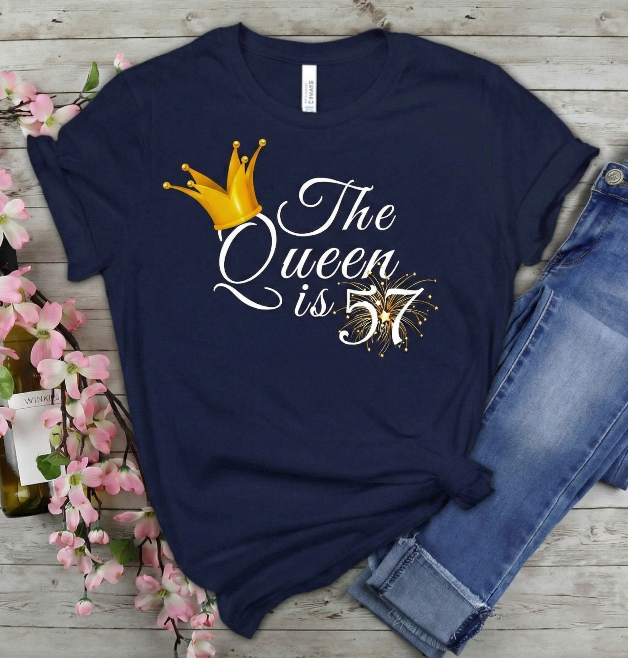 Queen ist 57 Geburtstagsshirt