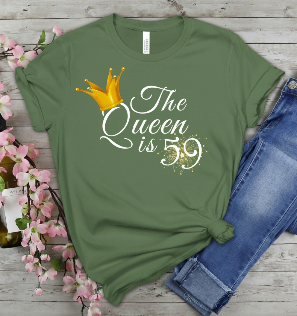 Queen ist 59 Geburtstagsshirt 