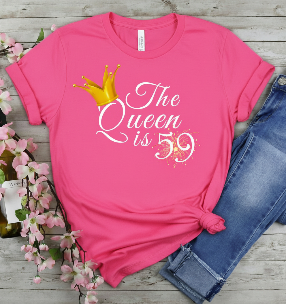 Queen ist 59 Geburtstagsshirt 