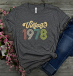 48th Birthday Shirt 1978
