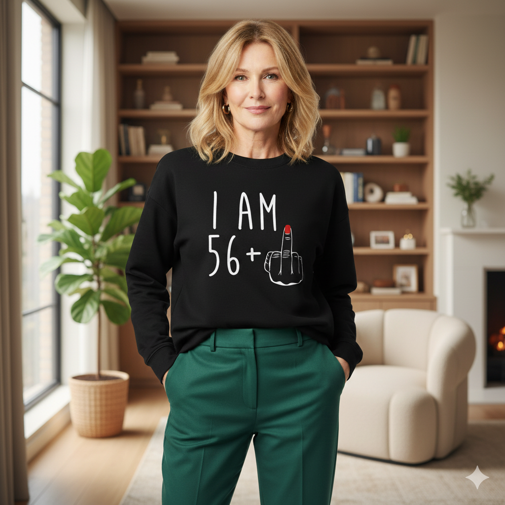 57th Birthday Sweatshirt For Women