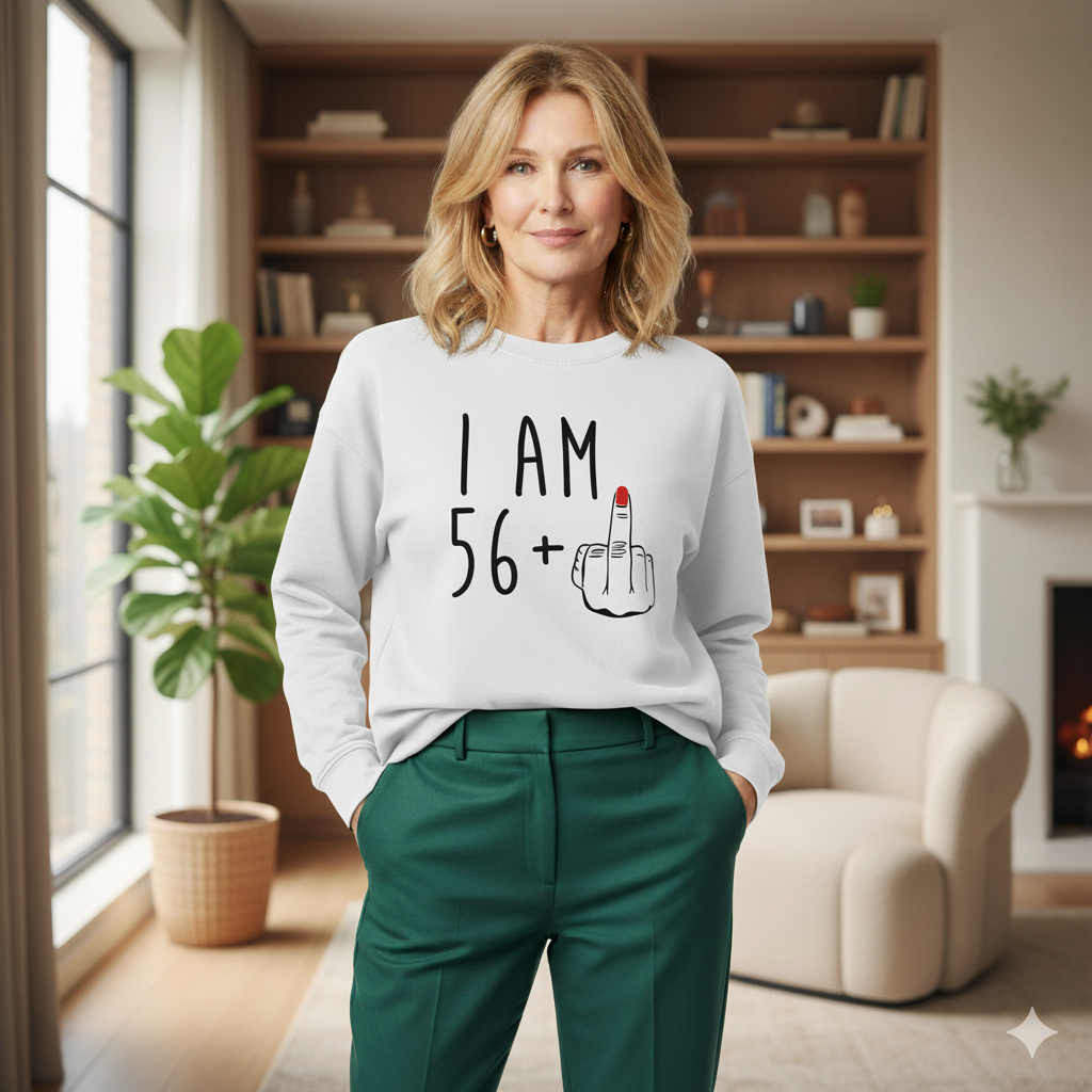 57th Birthday Sweatshirt For Women