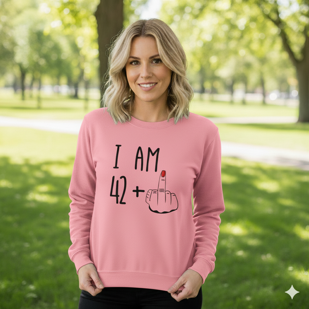 Sweatshirt zum 43. Geburtstag für Damen