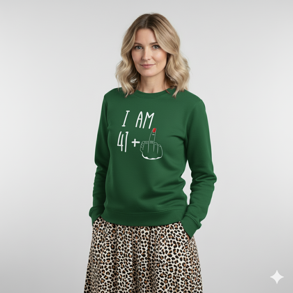 Sweatshirt zum 42. Geburtstag für Damen