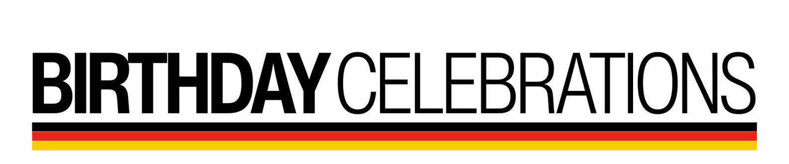Geburtstagsfeiern