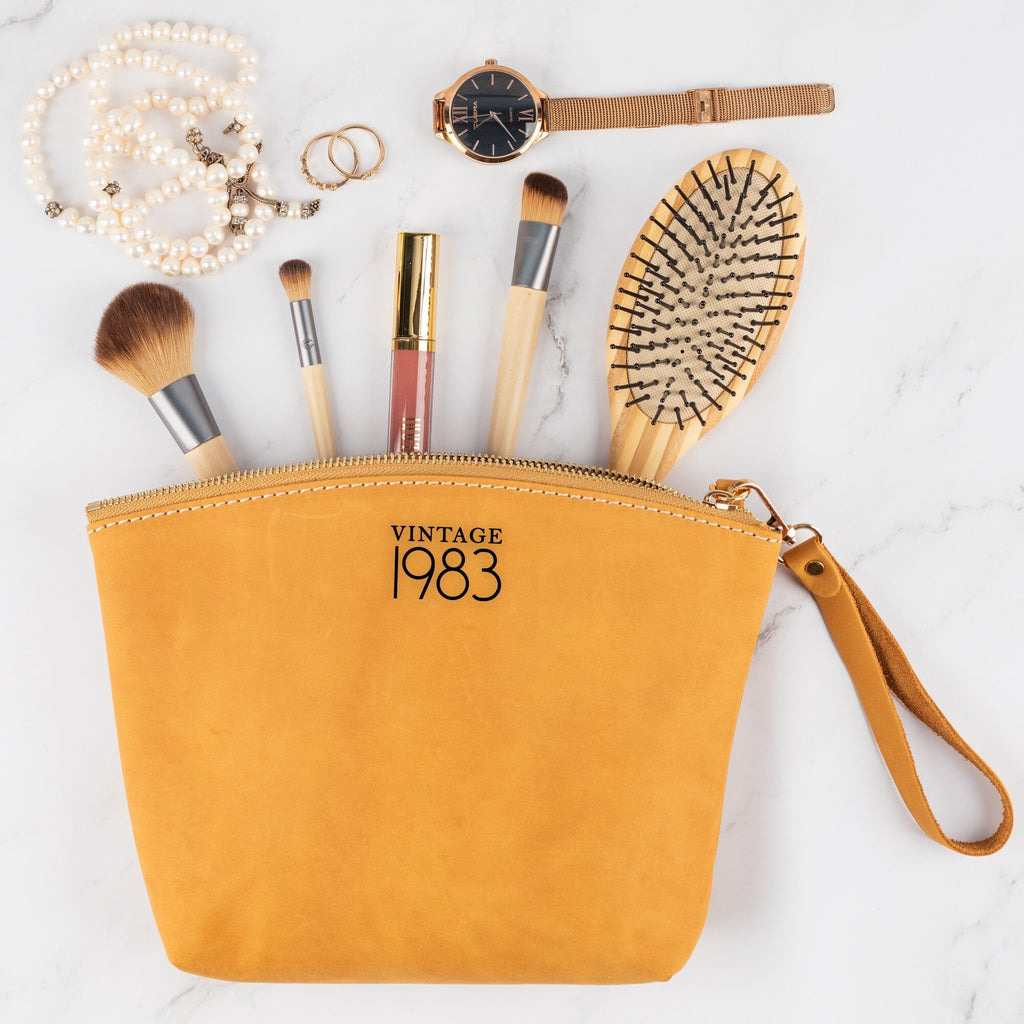 Geschenk zum 40. Geburtstag für Frauen: Kulturbeutel 