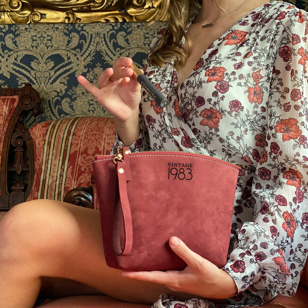 Geschenk zum 40. Geburtstag für Frauen: Kulturbeutel 